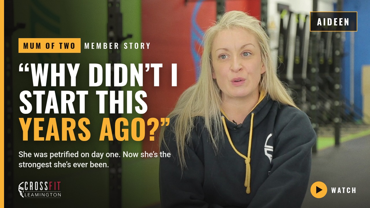 Aideen, CrossFit Leamington member