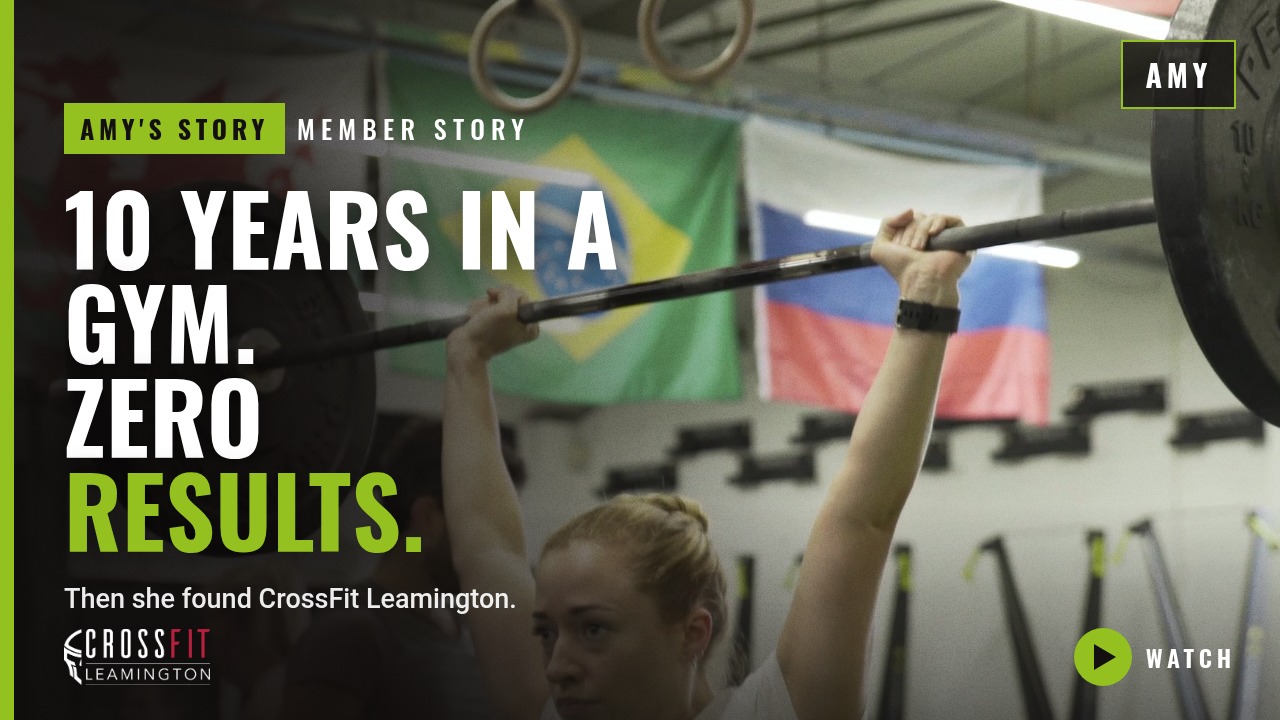 Amy, CrossFit Leamington member