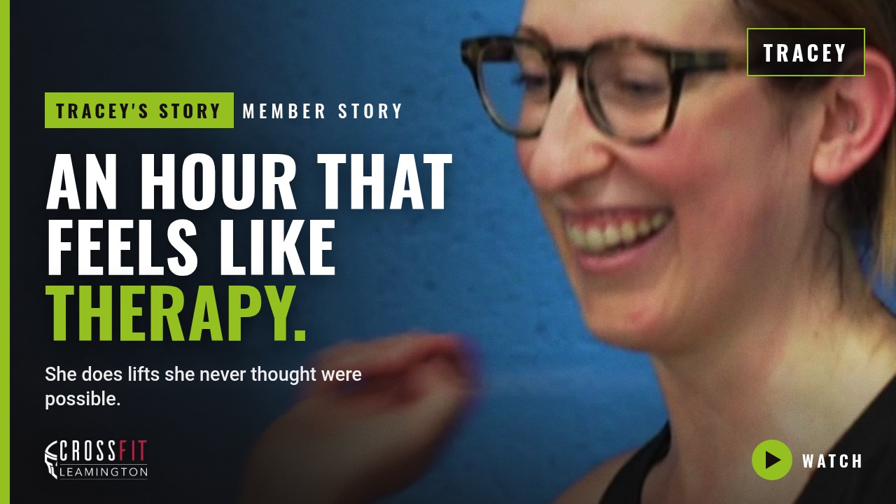 Tracey's member story